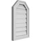 Ekena Millwork Octagonal Top Surface Mount PVC Gable Vent w/ 2"W x 1-1/2"P Brickmould Frame, 14"W x 22"H GVPOT14X2202SF - alternate 3